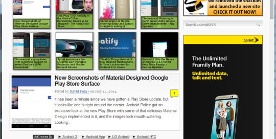 AndroidSPIN Android blog