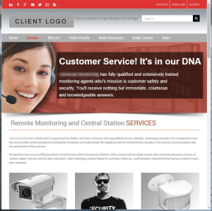 Central Monitoring Web Strategy