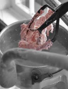 JB's Frozen Gold Ice Cream On Machine Mono w Color Highlight