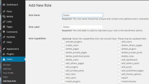 WordPress Members Plugin New Role