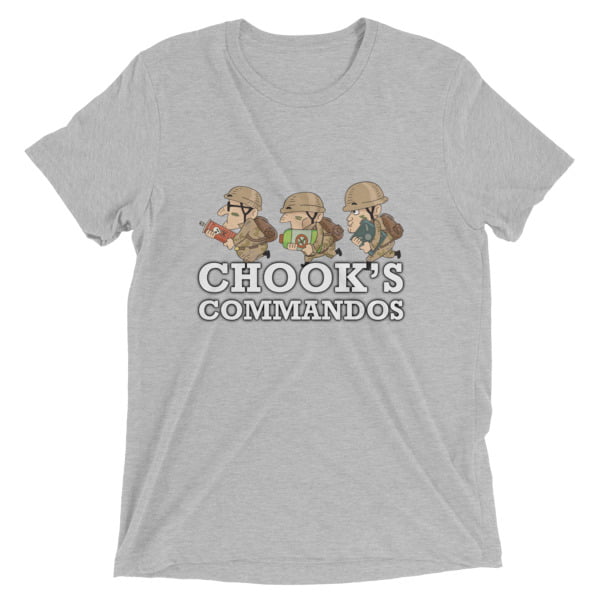 OC: Chook's Commandos - Short sleeve t-shirt - Image 5
