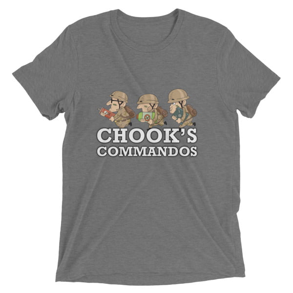 OC: Chook's Commandos - Short sleeve t-shirt - Image 4